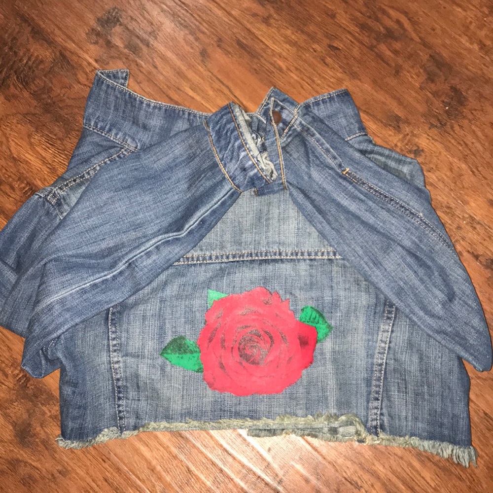 MISSGUIDED ROSE DENIM JACKET